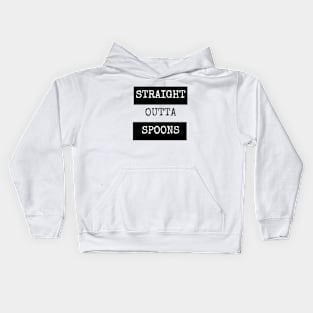 Straight Outta Spoons Kids Hoodie